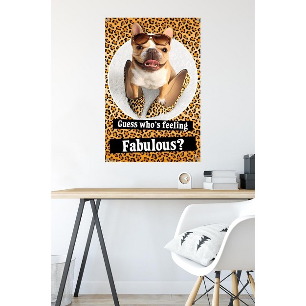 Trends International Avanti Fabulous Frenchie Unframed Wall Poster Prints