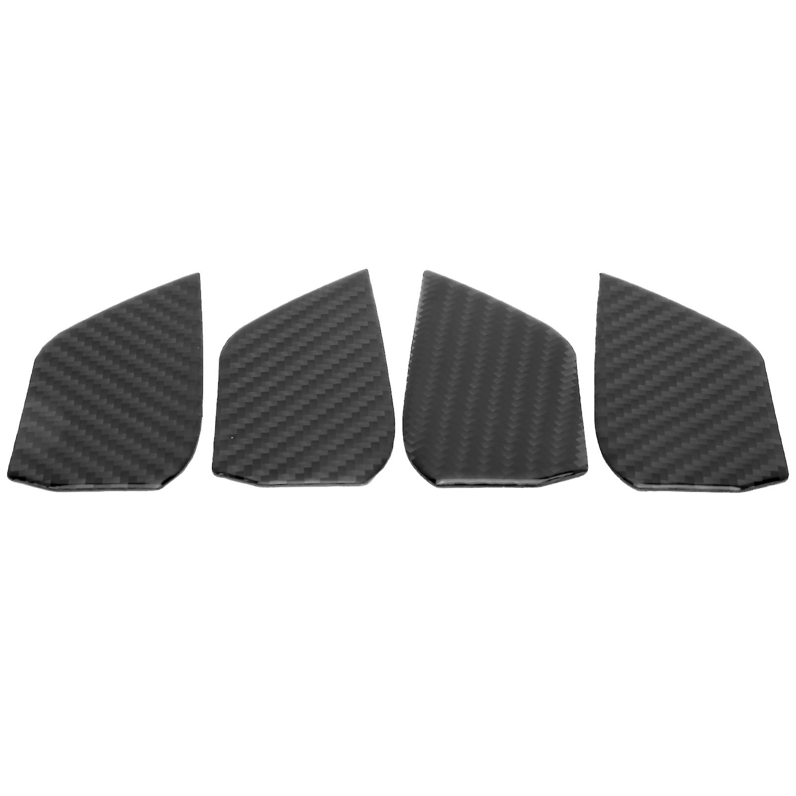 4pcs Carbon Fiber Interior Door Bowl Cover Lightweight Fit For Honda Crv 20162019