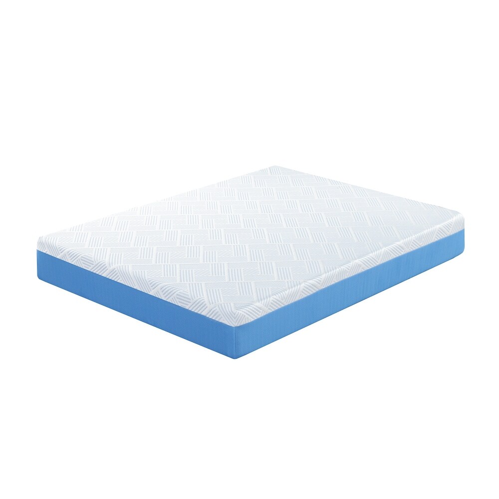 Sleeplanner 10 Inch Cool Plus Gel Memory Foam Mattress