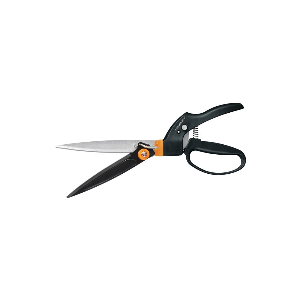 Fiskars 5 Steel Blade Swivel Grass Shear with Steel Handle