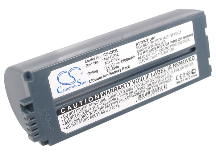 Canon Selphy CP 500 Selphy CP100 Selphy 1200mAh Replacement Battery BatteryClerkcom Printer