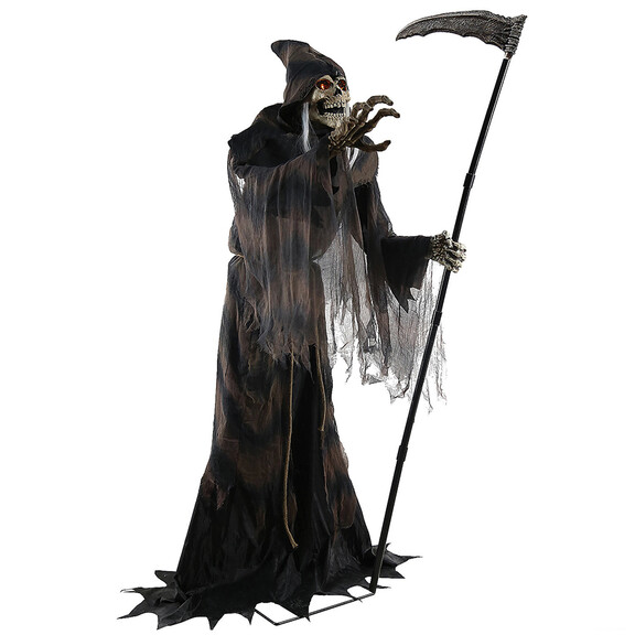 Morris Costumes MR124341 6' Lunging Reaper Animate...