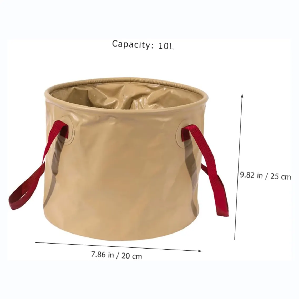 Custom PVC portable water tank storage Wash Car foldable bucket collapsible for travel beach trip camp BBQ Hiking other activity