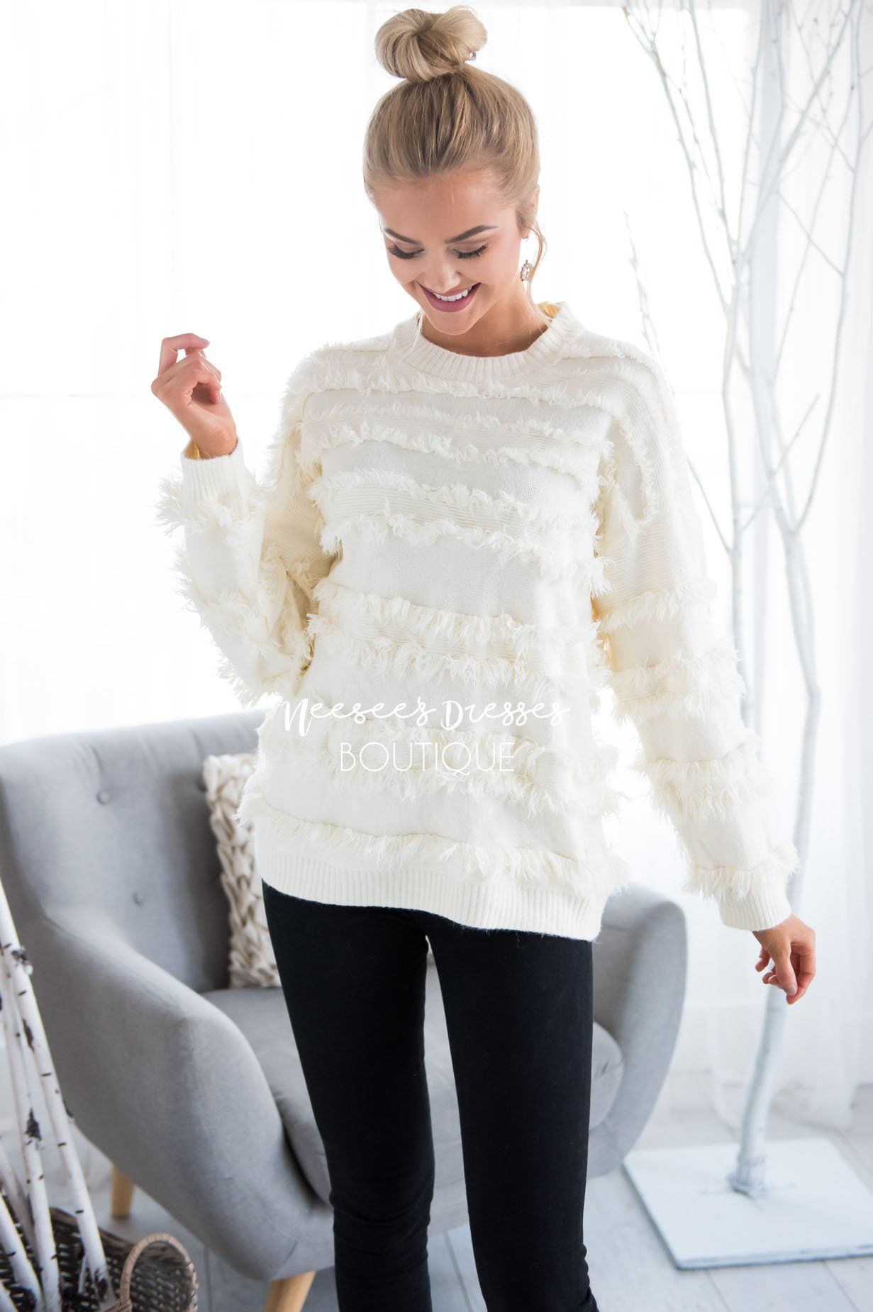 On The Fringe Sweater