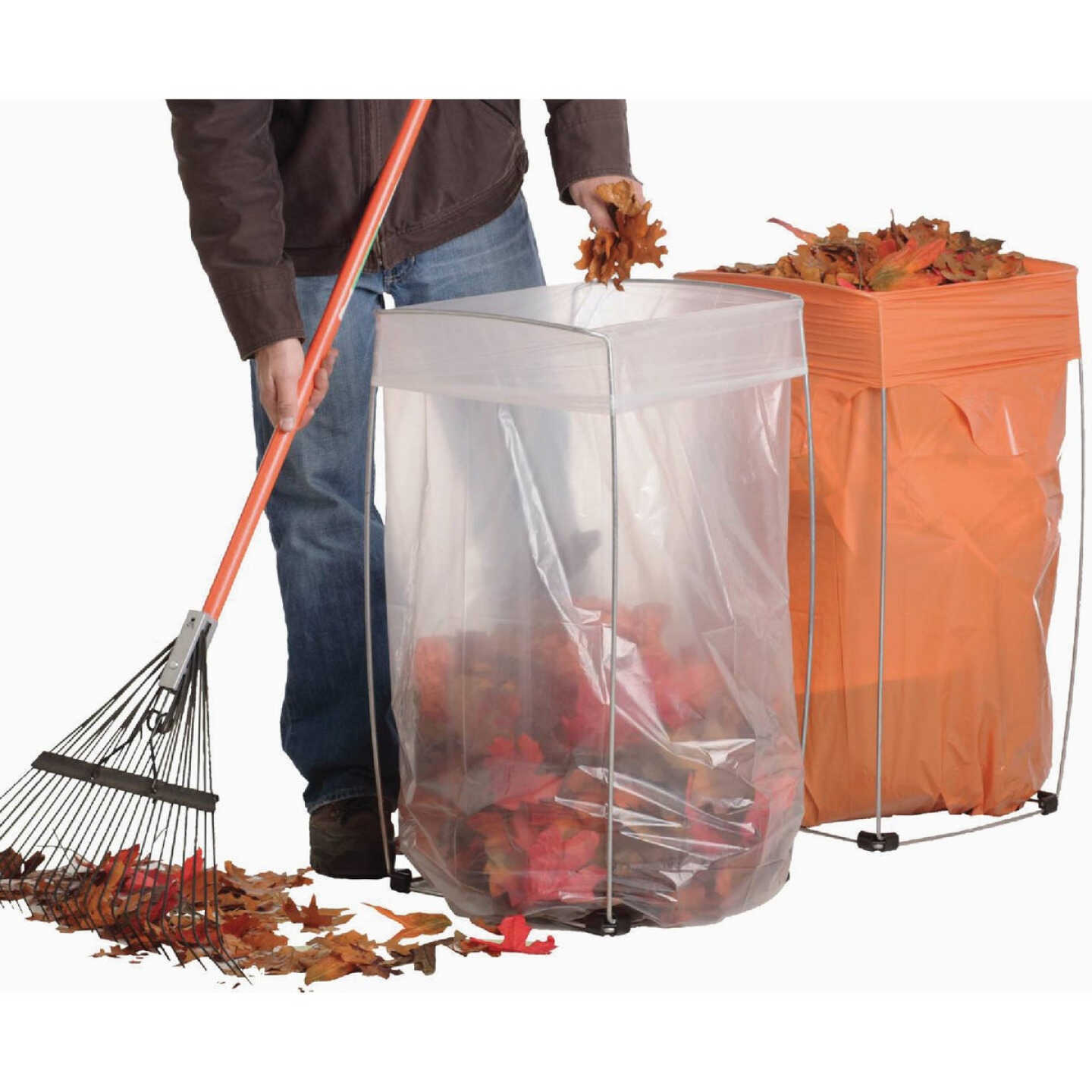 Bag Buddy 39 to 45 Gal. Capacity Wire Frame Lawn & Yard Bag Holder