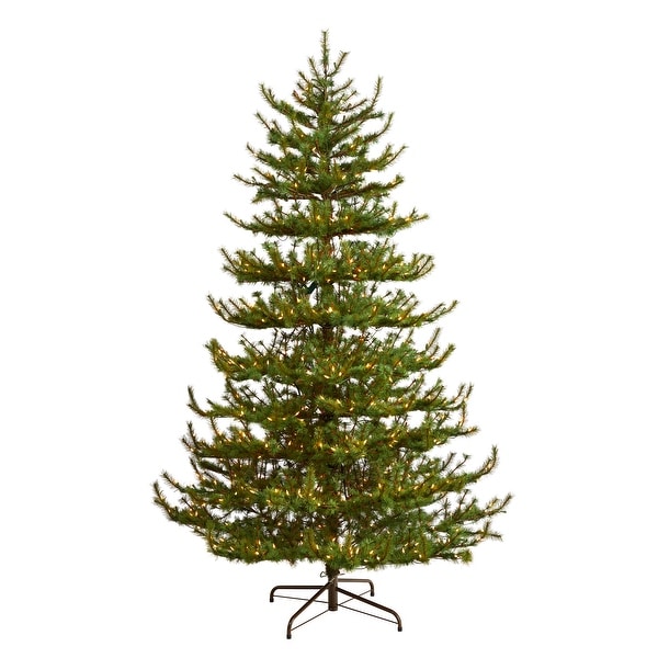 8' Vancouver Mountain Pine Christmas Tree with 650 Lights