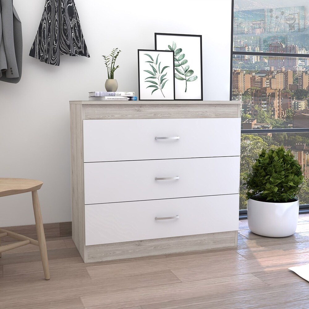 Dresser for Bedroom with 5 Drawers  Storage Organizer Unit with Fabric Bins for Living Room  Hallway