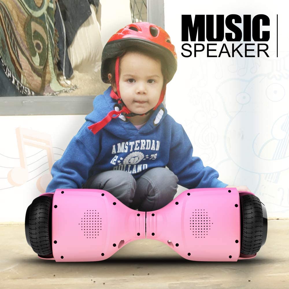 6.5 Inch Swift with Flashed Wheel Smart Self Balanceing Scooter with Music Speaker App-Enabled Hoverboard UL2272 Certificated