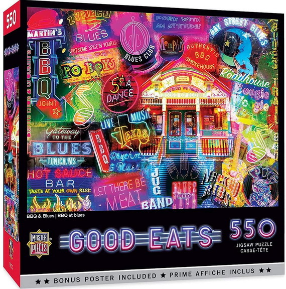 MasterPieces MAP 32116 C BBQ   Blues 550 Piece Jig...