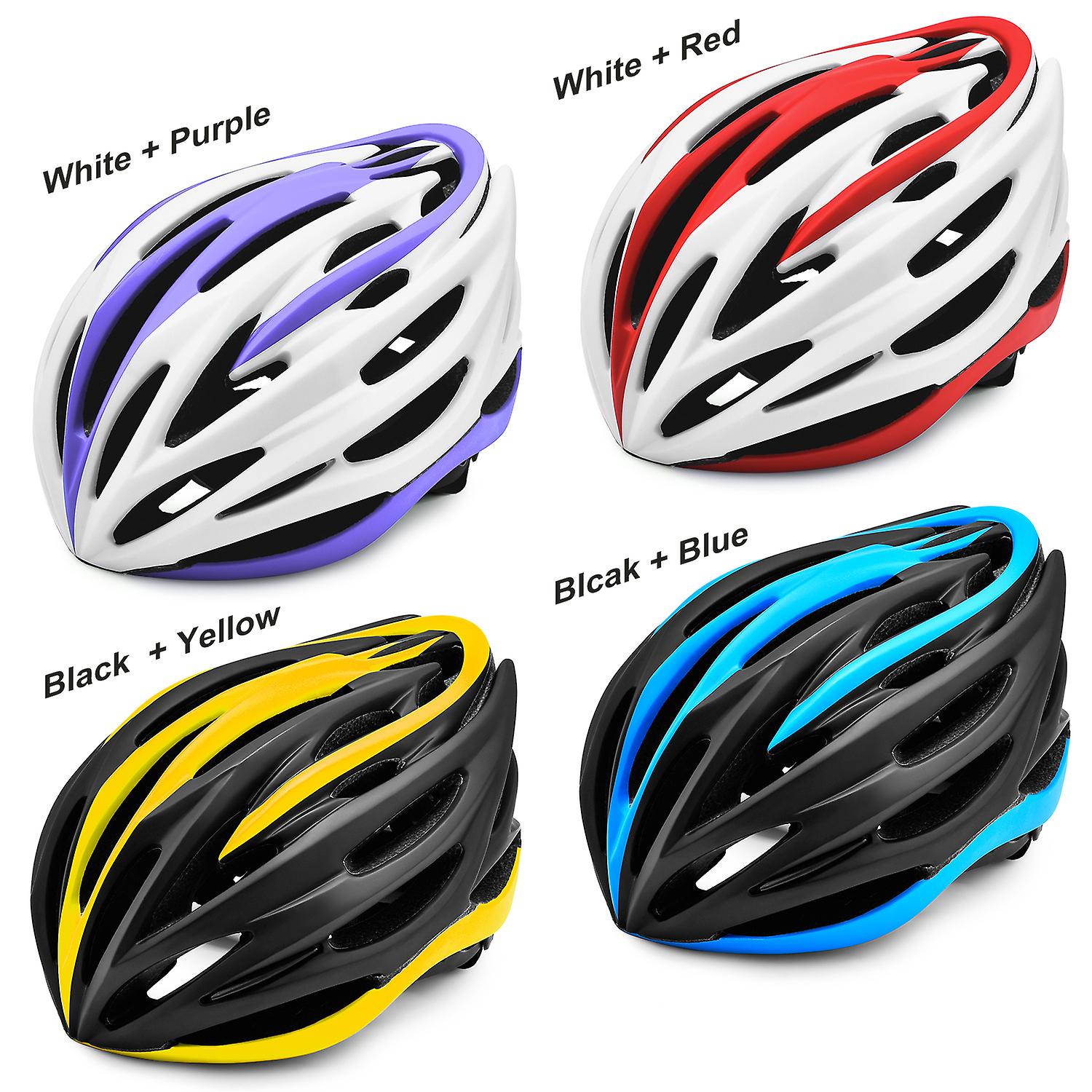 Lightweight Bike Helmet With Soft Removable Lining Pad Adjustable Men Women Trail Racing Helmet In-mold Cycling Bicycle Helmet For Road Mountain Cycli