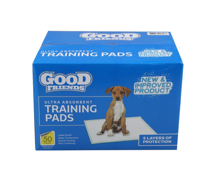 Good Friends Puppy Housebreaking Pads， 50 Count Pack