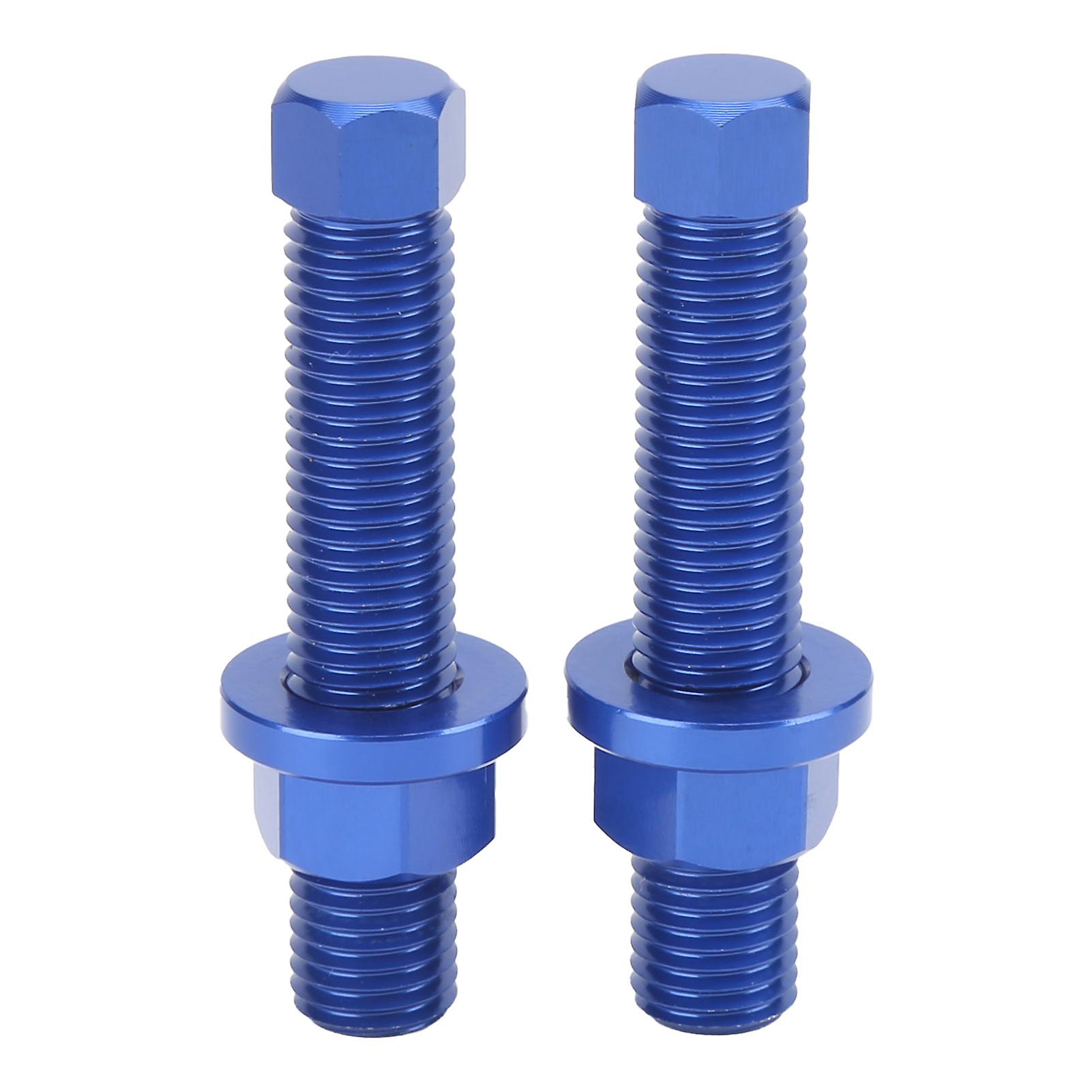 2pcs Chain Adjuster Bolts 50304040100 Replacement Accessory Fit For Sx Sxf Excf Sxs Smcblue