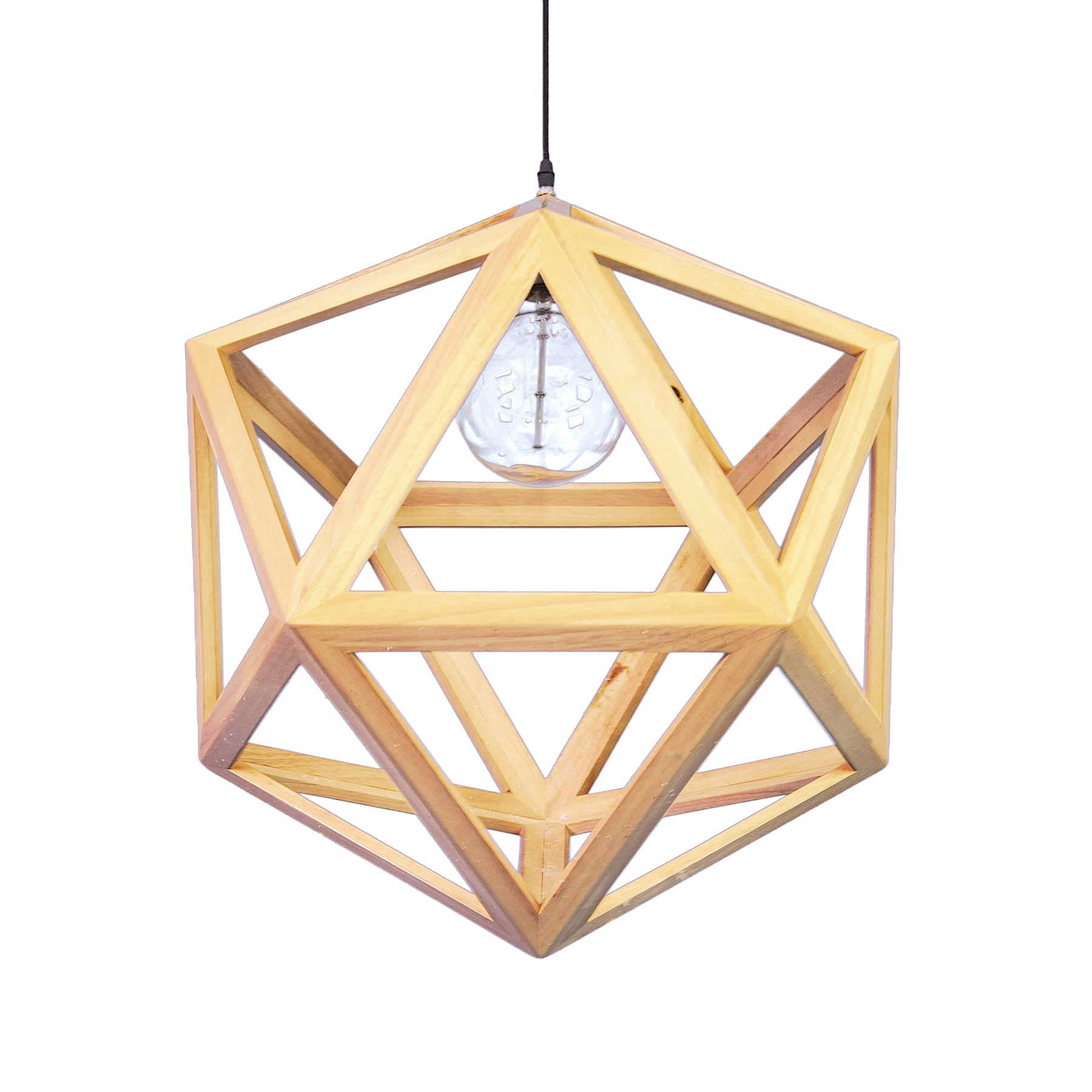 Konstantinen Natural Wood Pendant Lamp Bpmt03-N