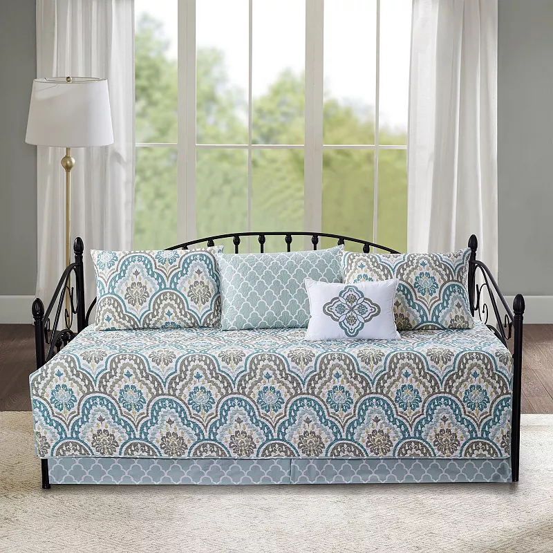 Serenta Tivoli IKAT 6-Piece Quilted Daybed