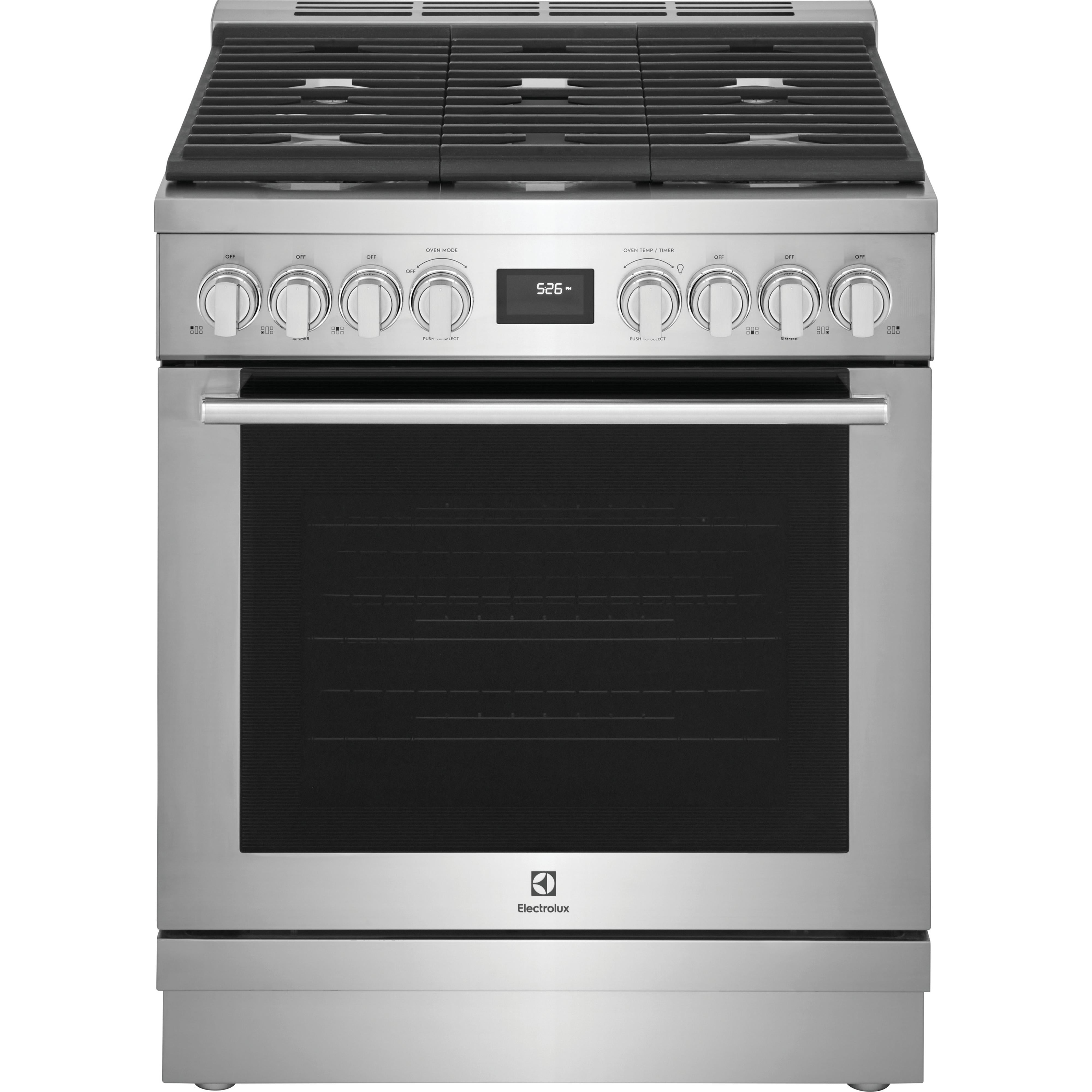 Electrolux 30-inch Dual-Fuel Freestanding Range ECFD3068AS