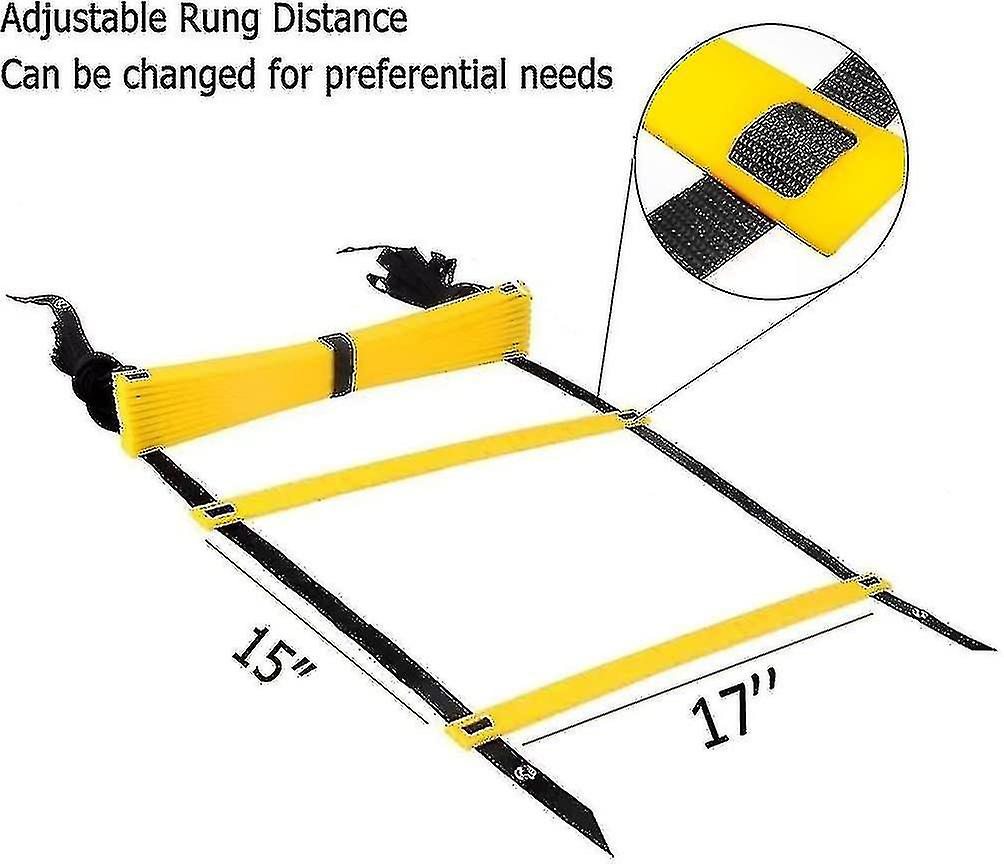 Agility Ladder， Training Ladder Football Rung Sports Ladder Speed Ladder For Football Speed Agility Training Equipment(1pcs)