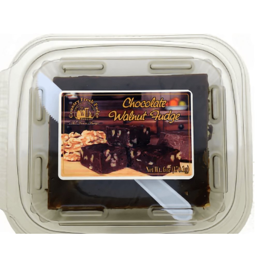 Country Fresh  Chocolate Walnut Fudge 6oz