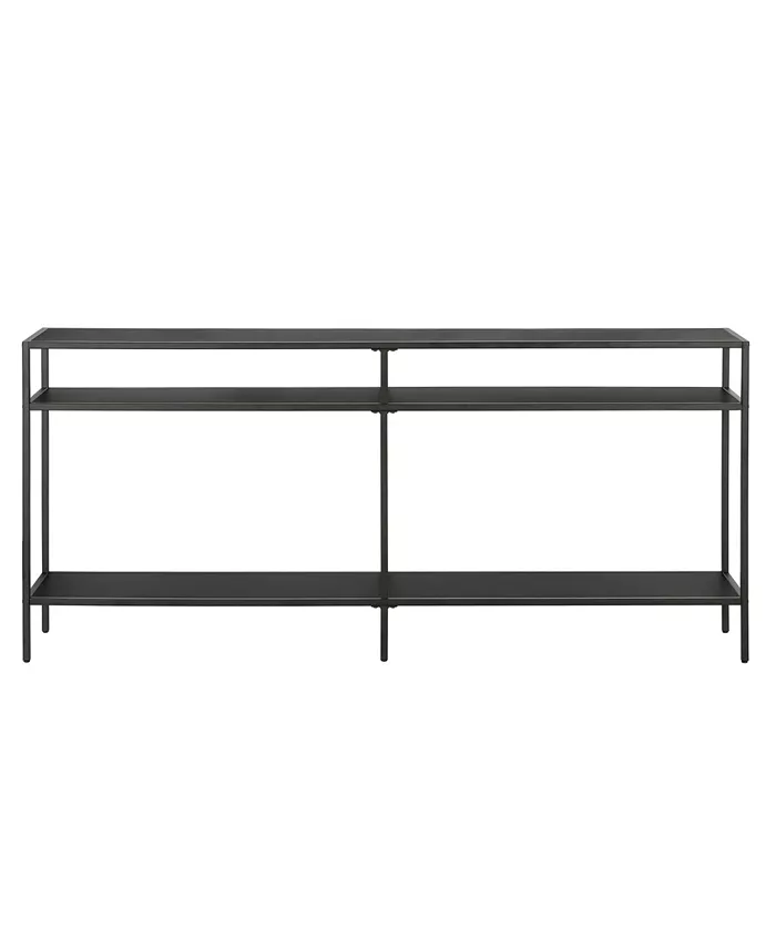 Hudson and Canal Sivil 64 Console Table with Shelves