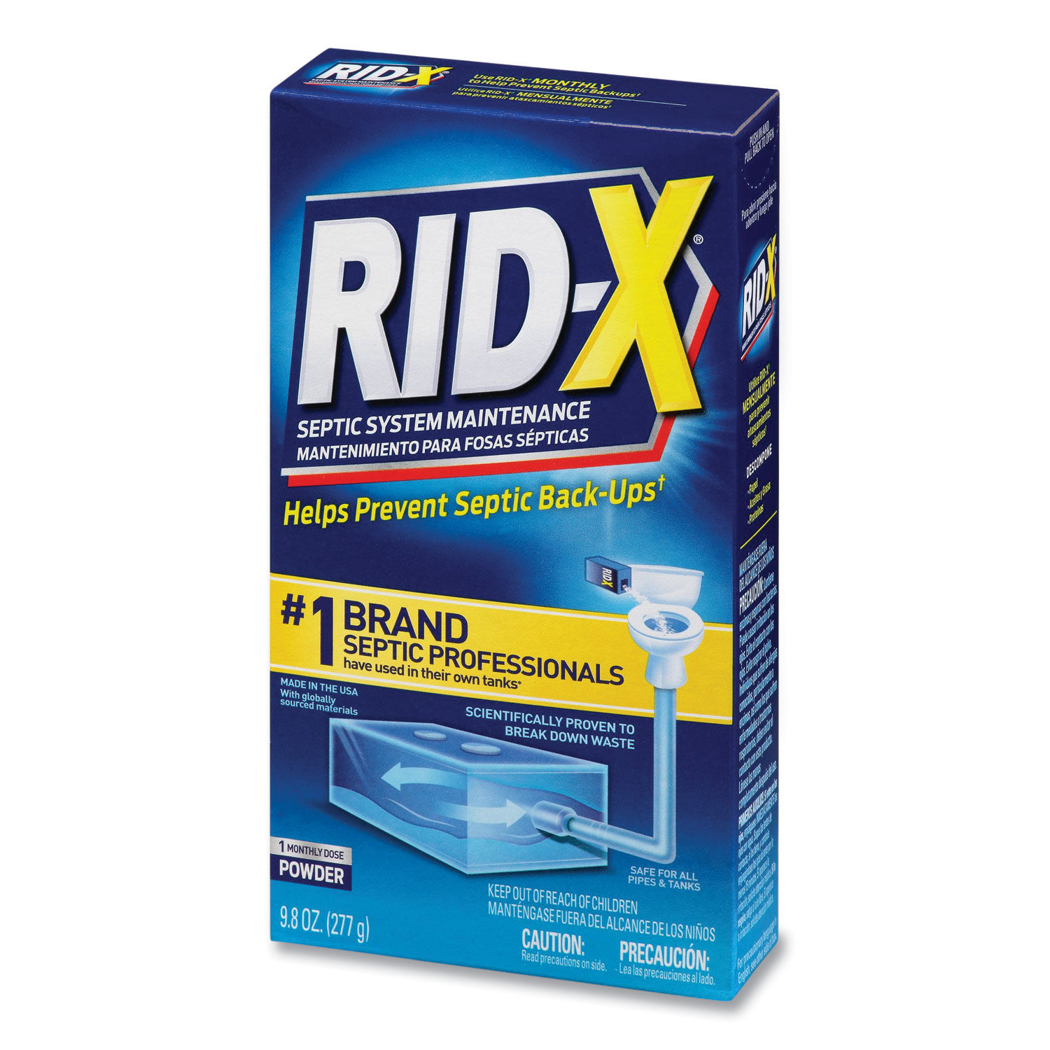 Septic System Treatment Concentrated Powder by RID-Xandreg; RAC80306