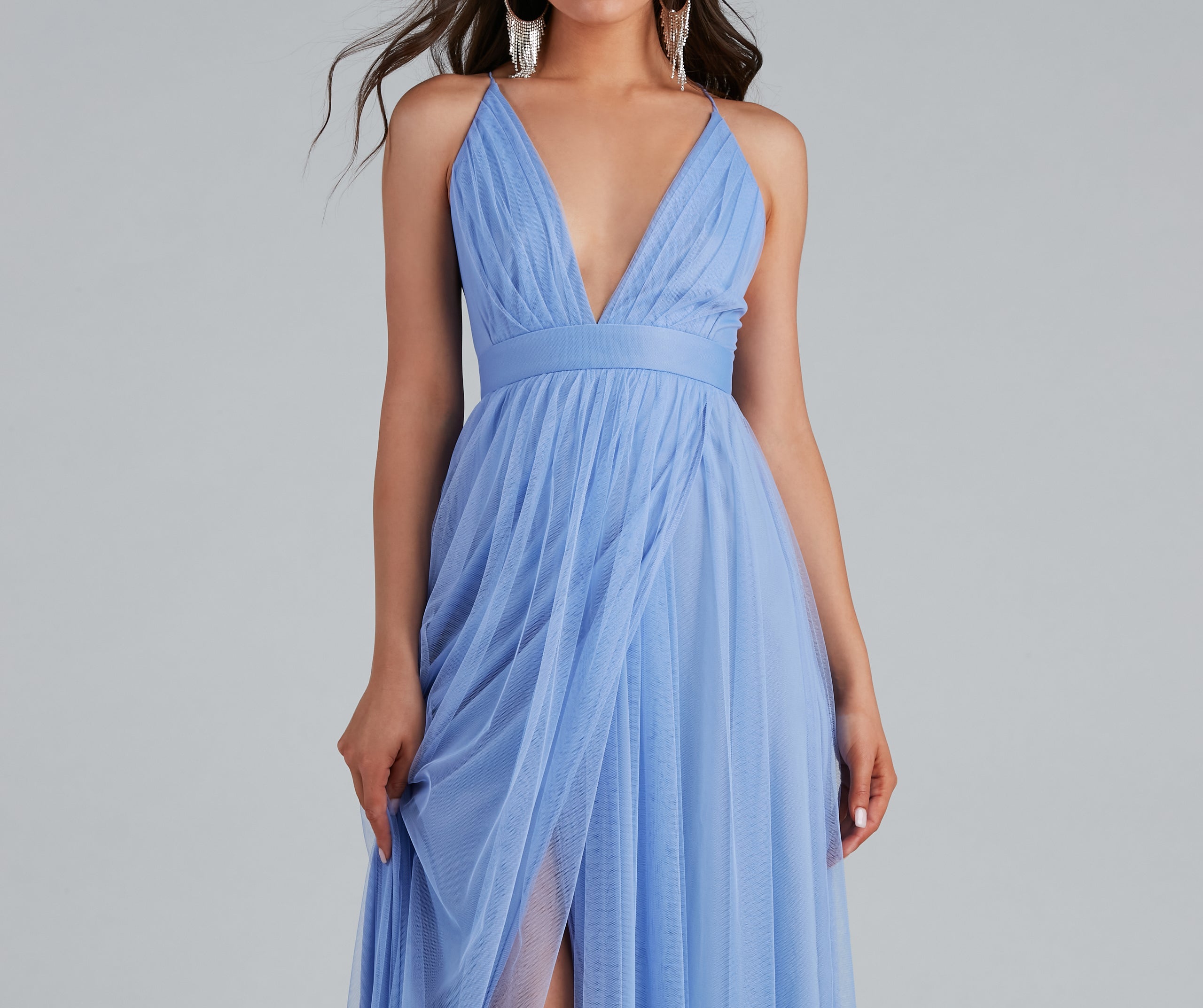 Shay A-Line Tulle Formal Dress