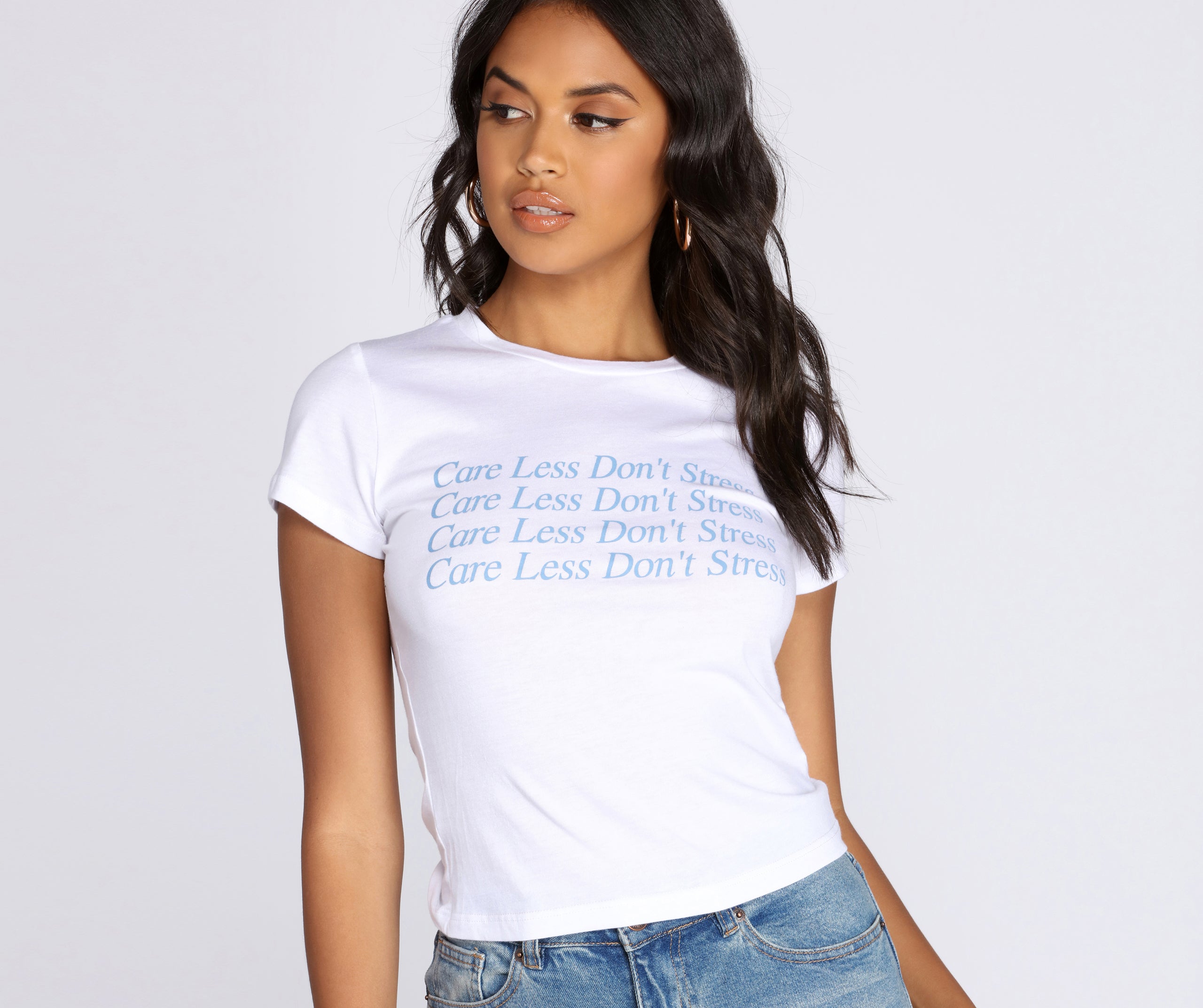 Don't Care Graphic Tee