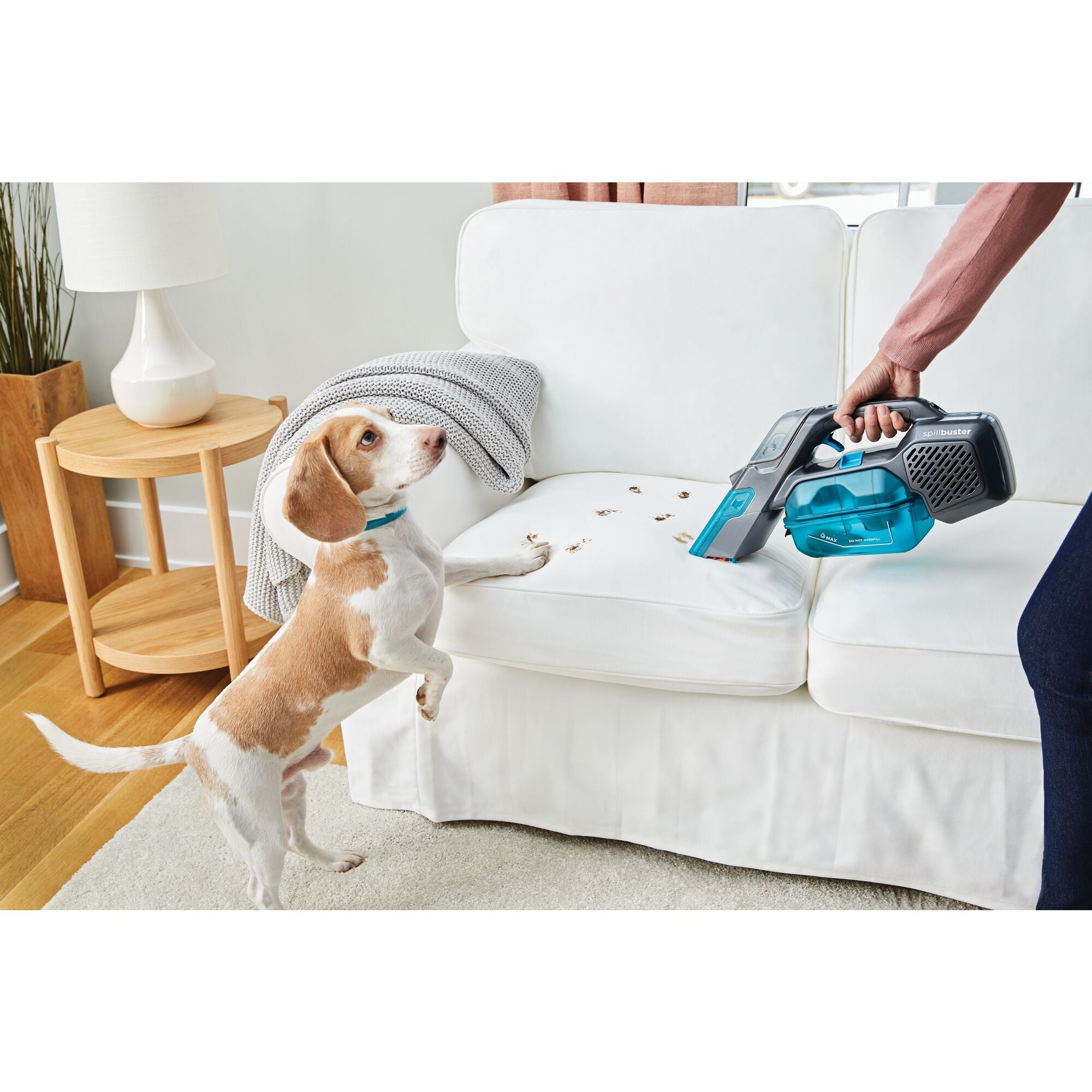 spillbuster™ Handheld Cordless Spill + Spot Cleaner