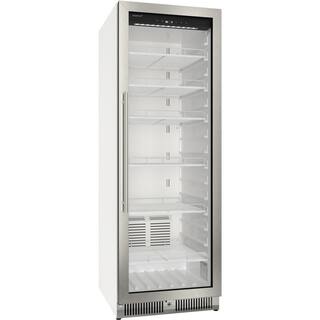 EdgeStar 24 Inch Wide 13.7 Cu. Ft. Commercial Beverage Merchandiser With Temperature Alarm and Reversible Door VBM131SS