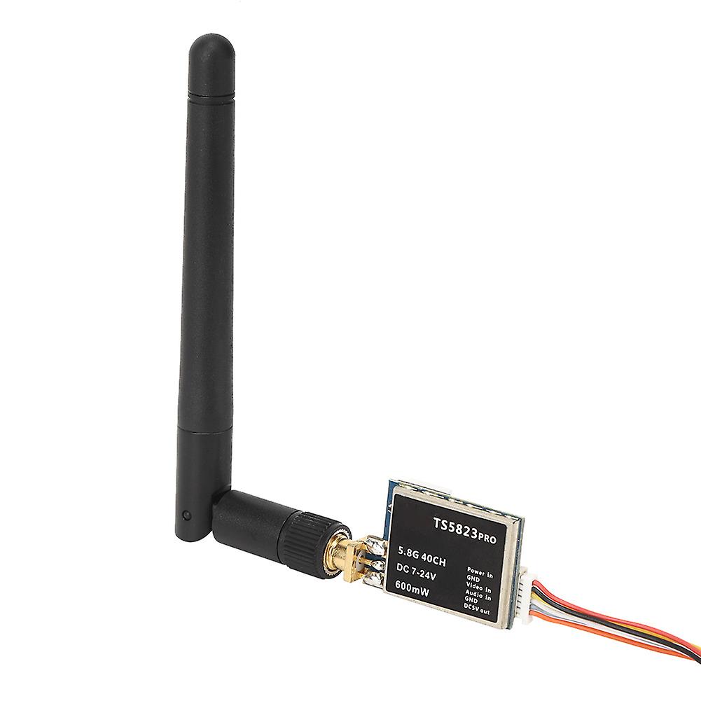 5.8g 40ch 600mw Mini Fpv Image Transmission Transmitter Antenna Kit Rp-sma Jack For Fpv Drone