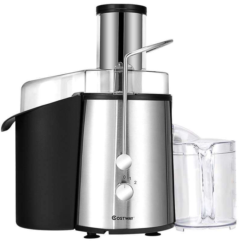 Centrifugal Juicer, 700W Masticating Juicer Extractor, Stainless Steel Juicer Machines with 75mm Wide Mouth, 2 Speed Modes