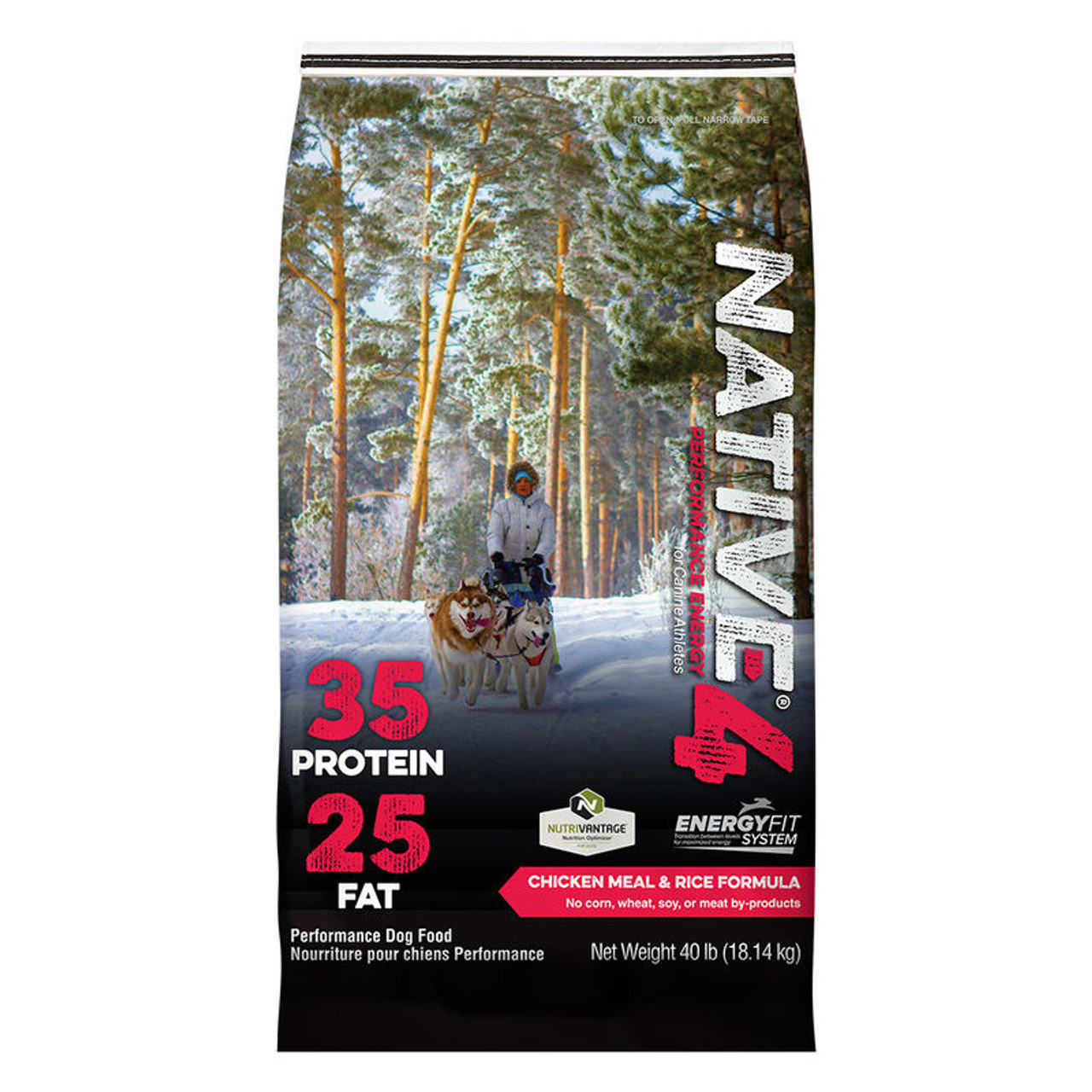 Kent Native Level 4 Performance Dog Food 40 Pounds