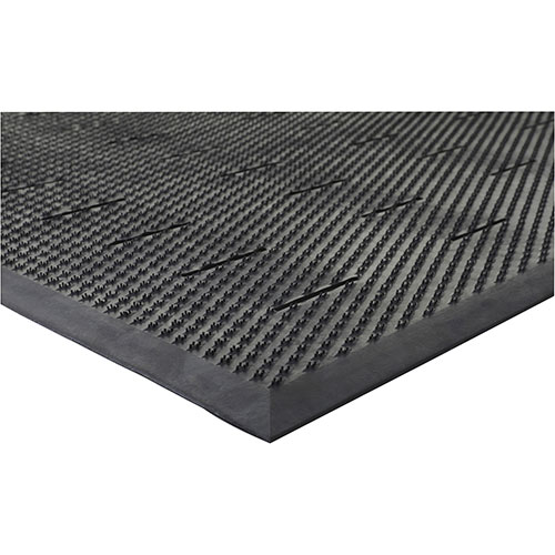 Genuine Joe Free Flow Comfort Anti-fatigue Mat | Black | GJO32590