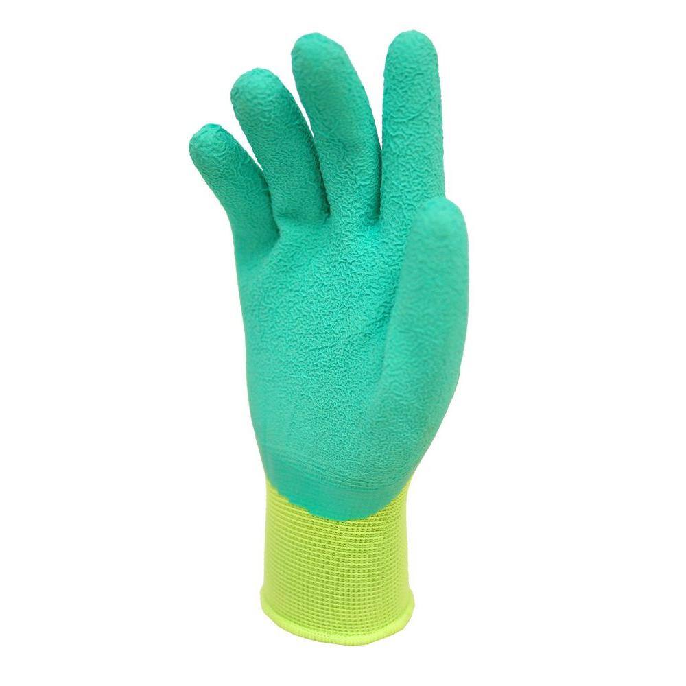 G  F Products 2030 Women Garden Gloves with Micro Foam Nitrile Coating Texture Grip (3 per Pack) 2030