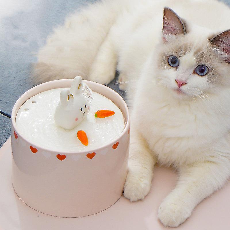 1.3L cat design pets water fountain