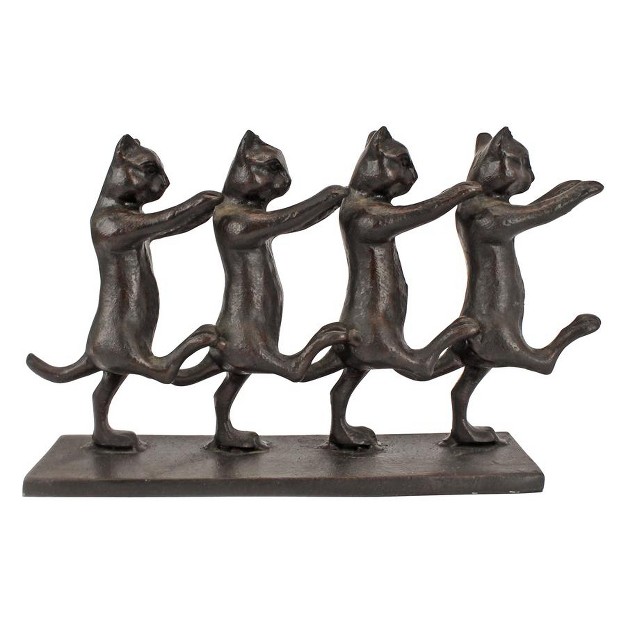 Design Toscano Chorus Line Cats Cast Iron Statue