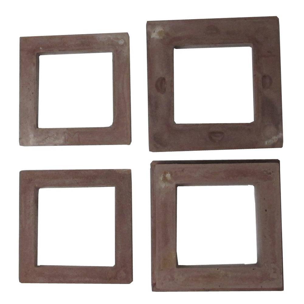 Country Ledgestone Post Cover Converter Rings (4-Pack) CL-PC-CK