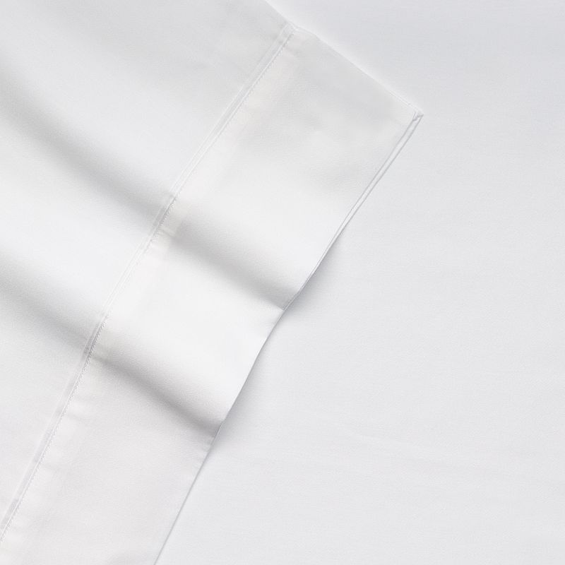 Cassadecor Basics Solid 300-Thread Count Combed Cotton Sateen 2-pk. Pillowcases