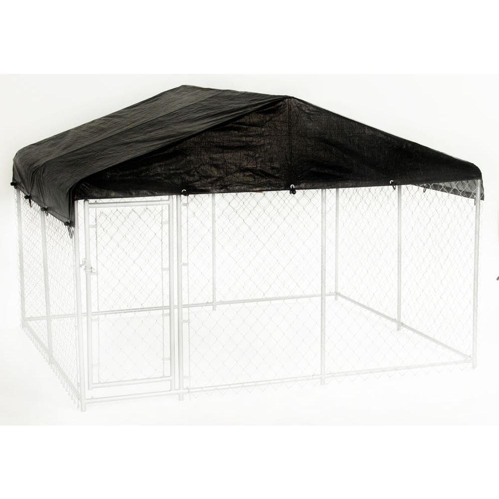 Weatherguard Extra Large 10ft. X 10ft. - All Season Waterproof COVER for Lucky Dog Outdoor Kennels and Pens - Kennel NOT INCLUDED CL 00303