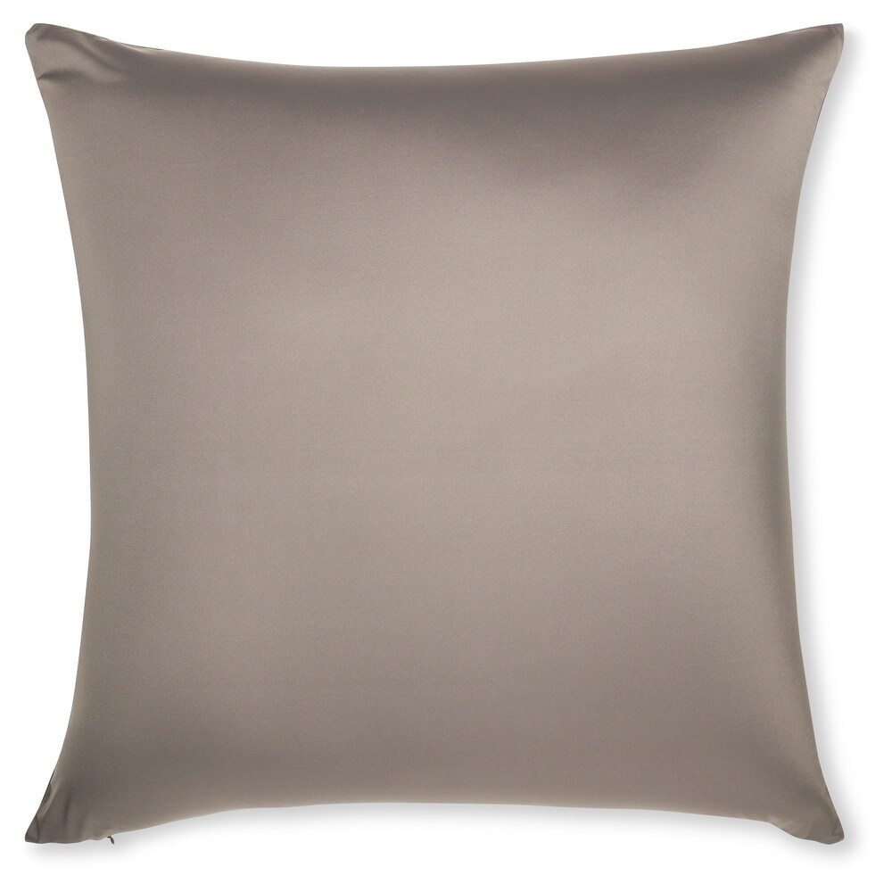 Throw Pillow Cozy Soft Microbead Stone Grey: 1 Pc