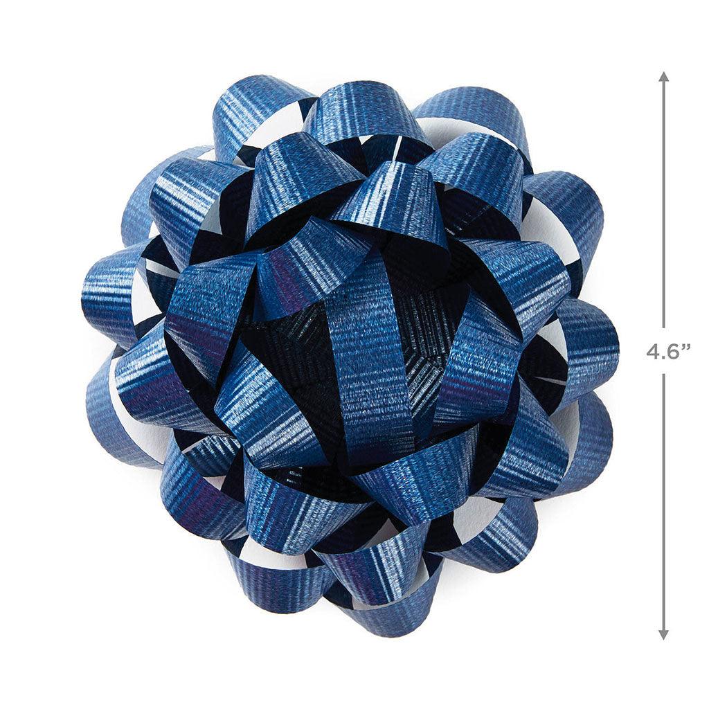 Hallmark  Navy Blue Gift Confetti Bow