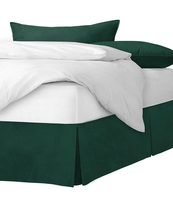 6ix Tailors Fine Linens Vanessa Emerald Platform Bed Skirt Twin 15 Drop