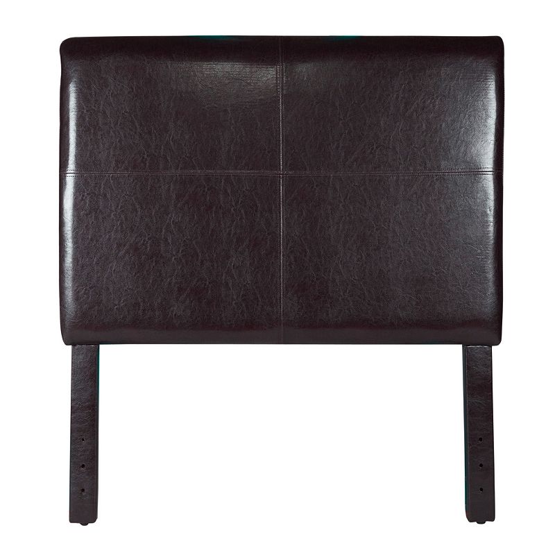 HomePop Faux Leather Twin Headboard