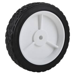 Arnold 8 in. x 1.75 in. Universal Plastic Wheel with 12 in. Dia Nylon Offset Hub 490-322-0003