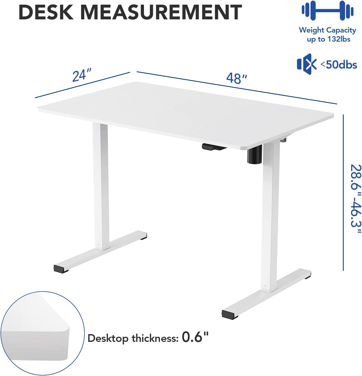 2023 New Electric Lift Computer Desk