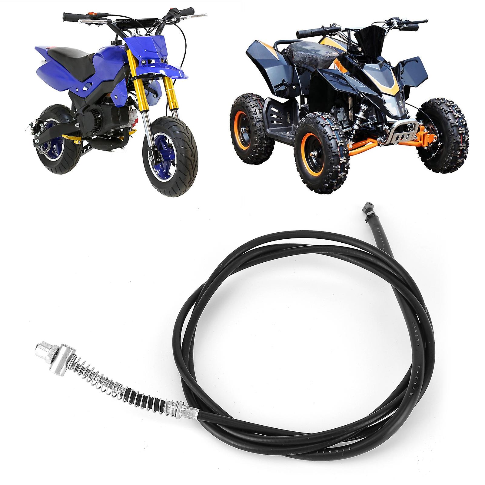 Universal Rear Drum Brake Cable 75.6in Fit For Gy6 Chinese Scooter Mopeds 50cc 125cc 150cc 250cc