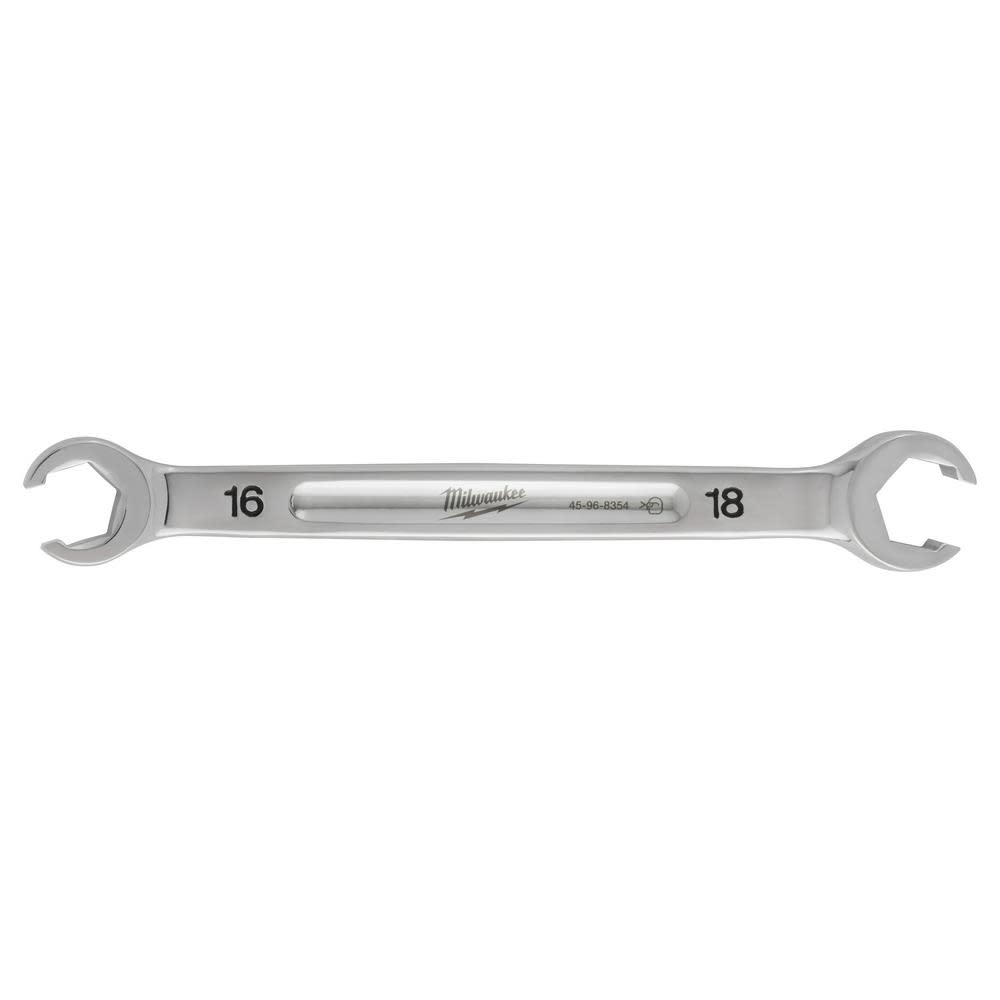 MW 16mm X 18mm Double End Flare Nut Wrench 45-96-8354 from MW