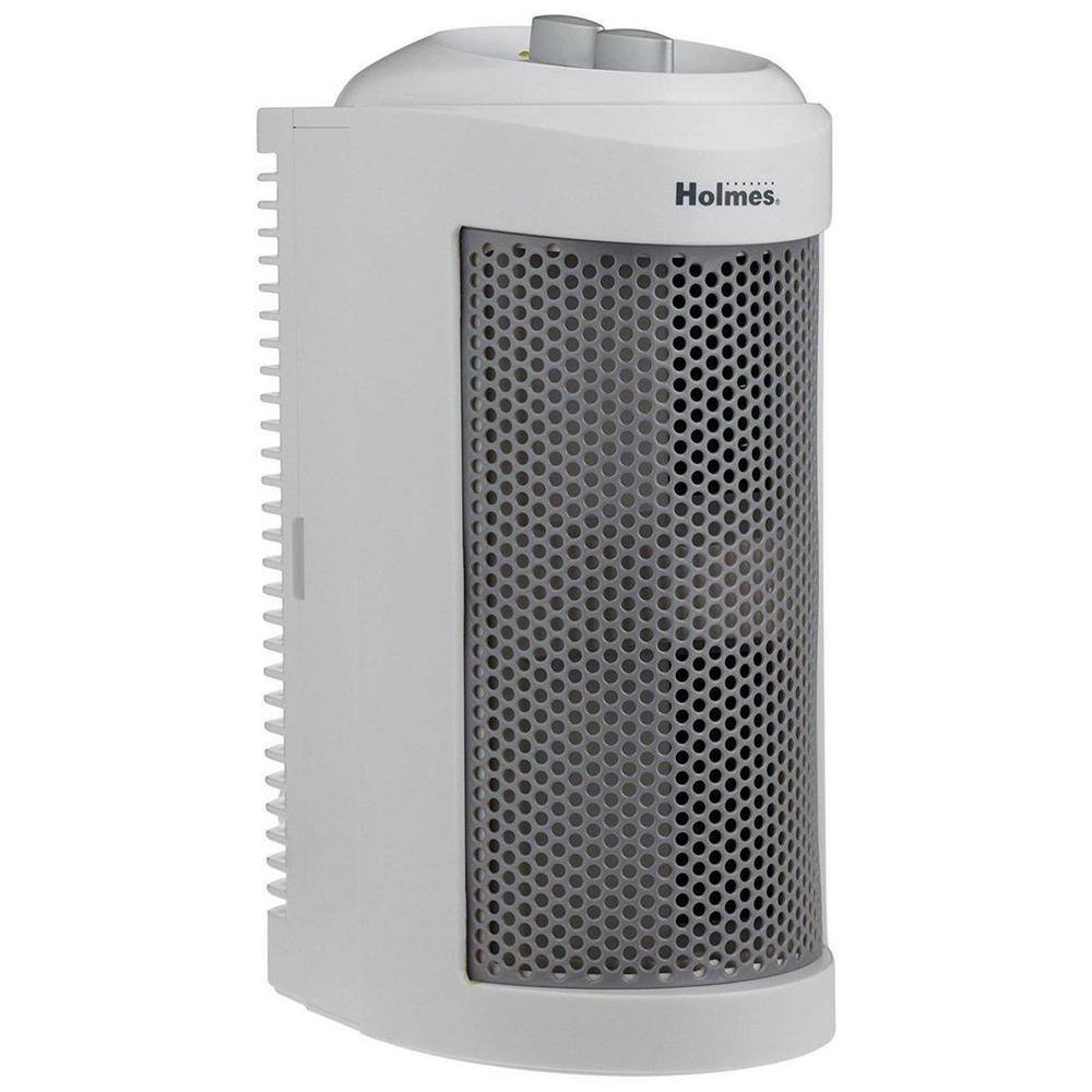 Holmes True HEPA Allergen Remover Quiet Operation Mini Tower Air Purifier 985120405M