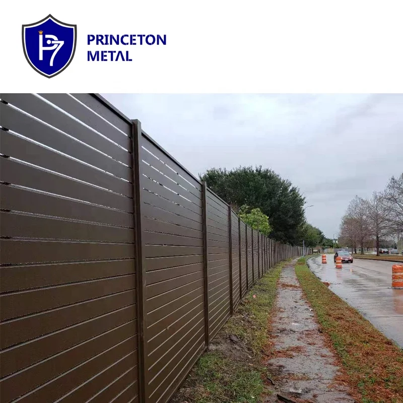 Factory supply customized Residential garden Aluminum Fence/ Black Metal Fence/ Steel fencing for commercial