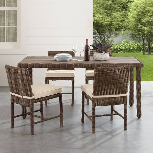 5pc Bradenton Outdoor Steel Dining Set Crosley