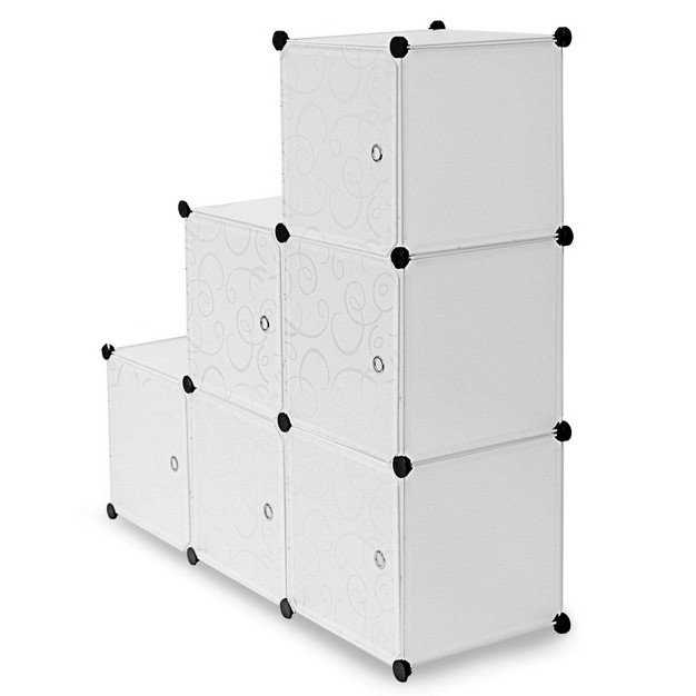 Mount it Modular Cube Storage Organizer 9 Cubes