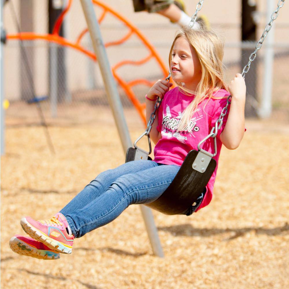 ULTRAPLAY Belt Swing Seat with Chains Hangers and S Hooks 02-07-0100